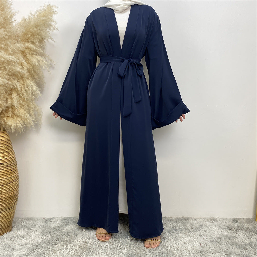 Cardigan dress with pockets